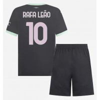 AC Milan Rafael Leao #10 3rd trikot Kinder 2024-25 Kurzarm (+ Kurze Hosen)